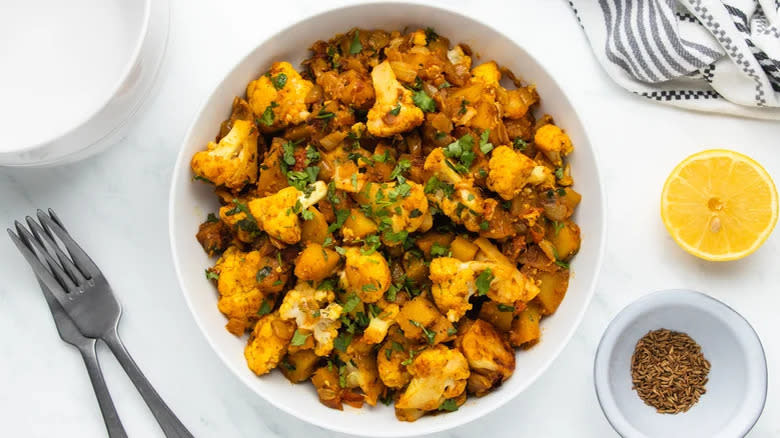 Warming Aloo Gobi