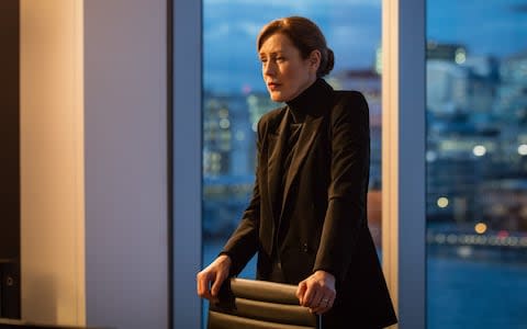 Gina McKee as Annie Sampson - Credit: BBC