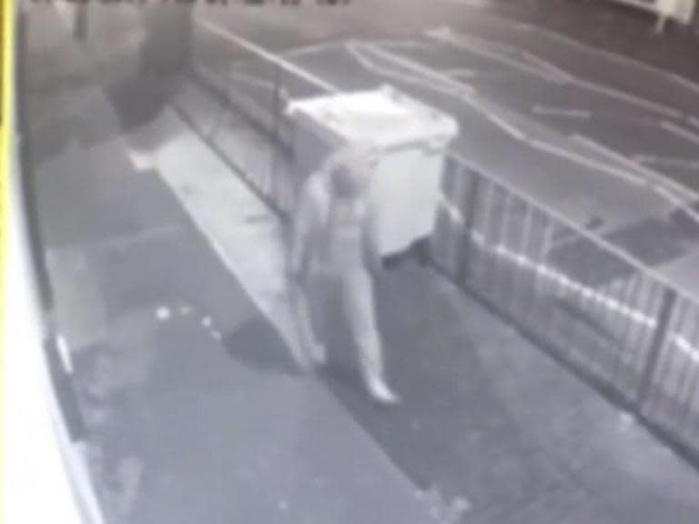 Birmingham mosque attack captured on CCTV as police step up security for Friday prayers