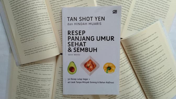 Buku Resep Panjang Umur Sehat dan Sembuh./Copyright Endah