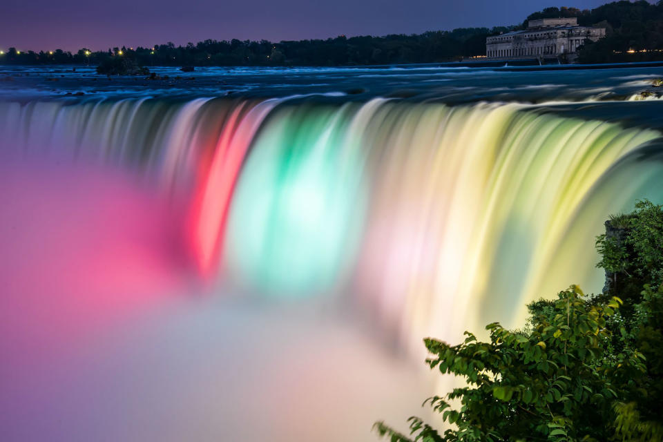 9. Cataratas del Niágara (Frontera entre Canadá y Estados Unidos)