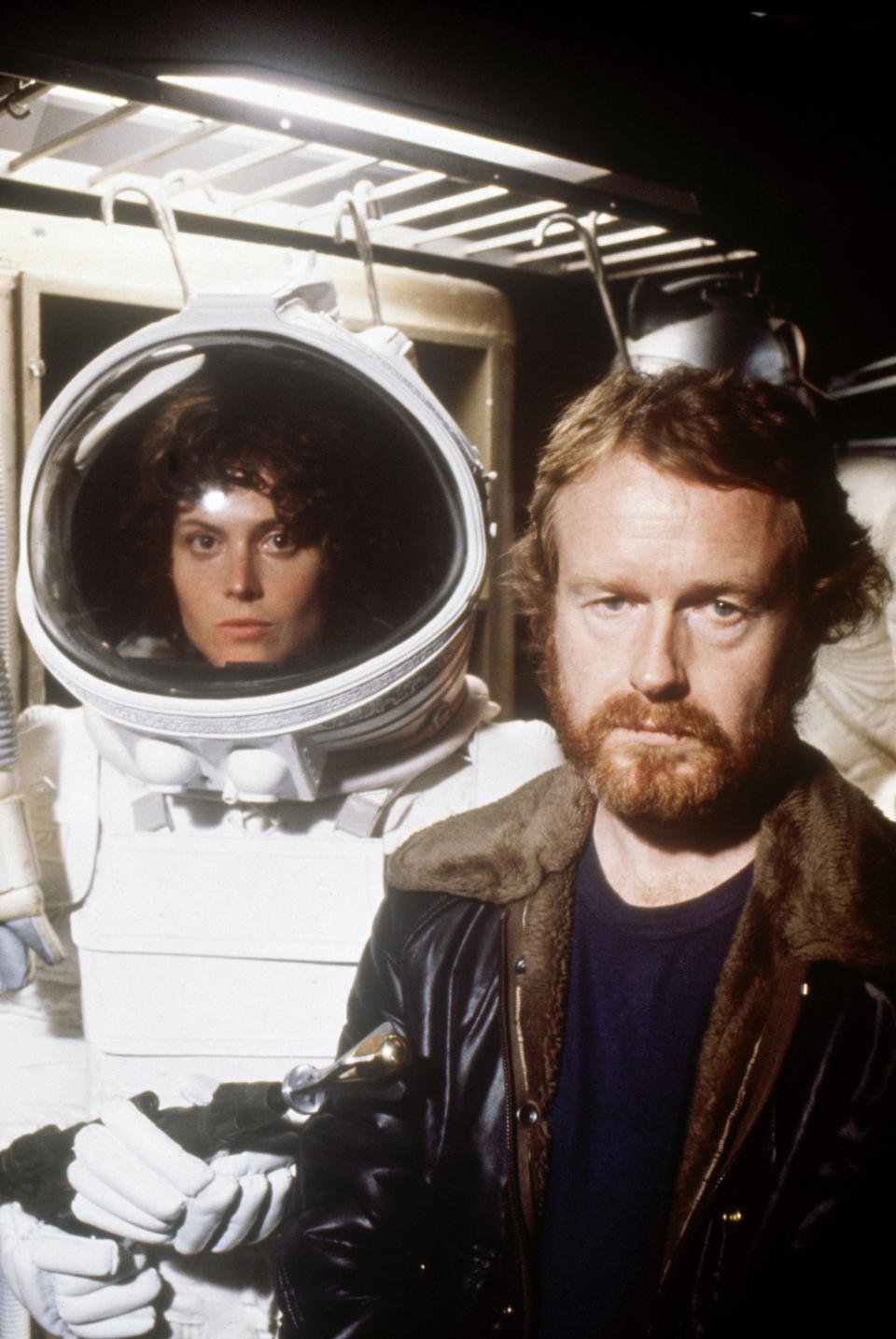 Alien Year: 1979 USA / UK  Director : Ridley Scott Sigourney Weaver, Ridley Scott Shooting picture