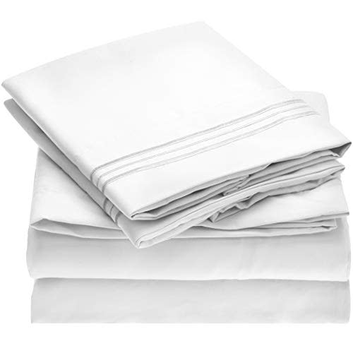 Mellanni Queen Sheet Set - Hotel Luxury 1800 Bedding Sheets & Pillowcases