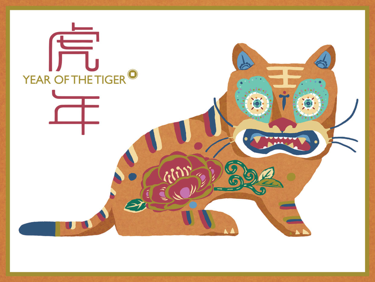 SingPost welcomes a roaring Chinese New Year with Zodiac Tiger stamps. (PHOTO: SingPost)