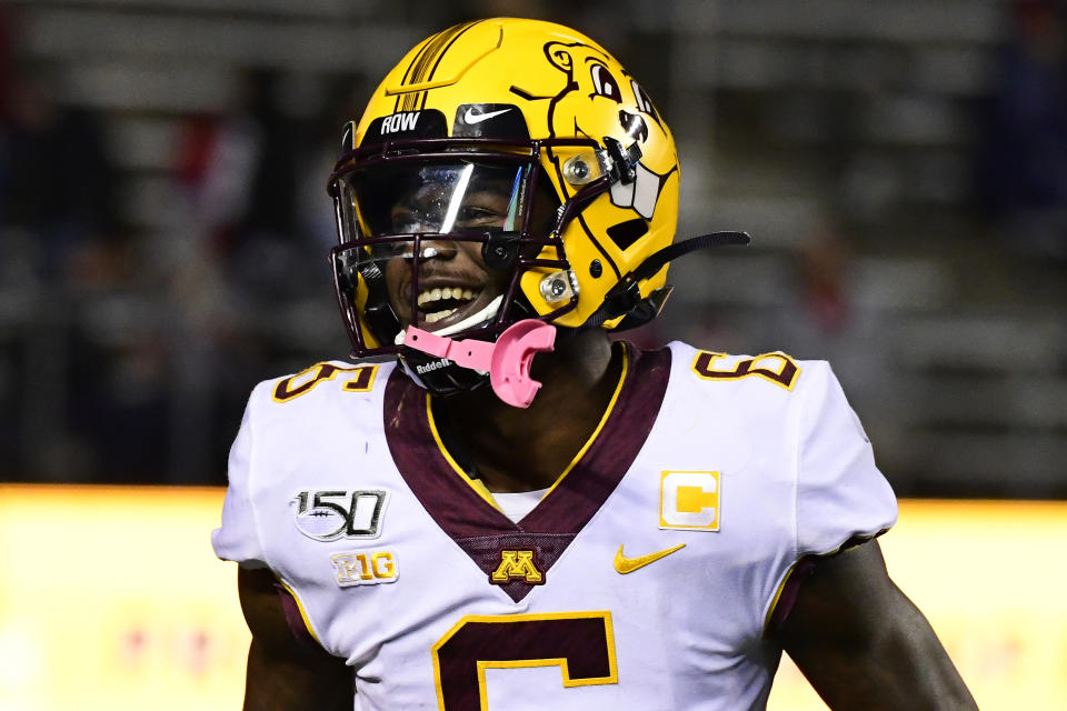 Minnesota WR Tyler Johnson isn't a speed merchant, but he's been highly productive. (Getty Images)