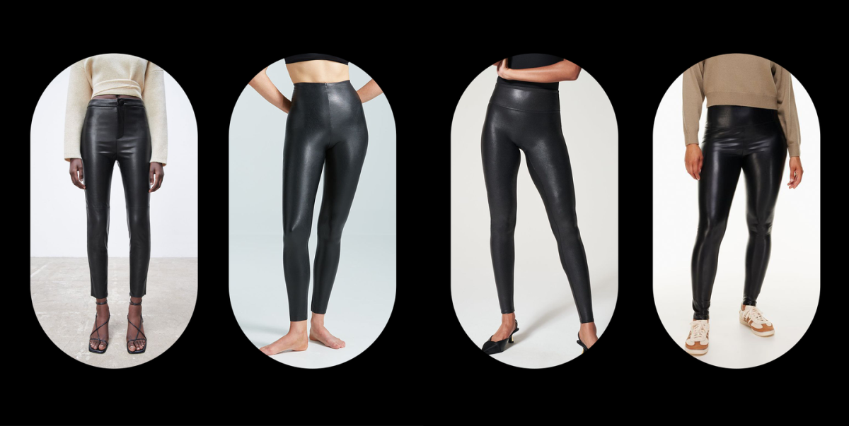 Vegan Leatherette Leggings