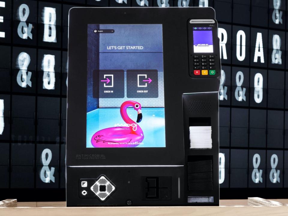 Moxy NYC Times Sq_Contactless_Kiosk_02   credit Marriott International