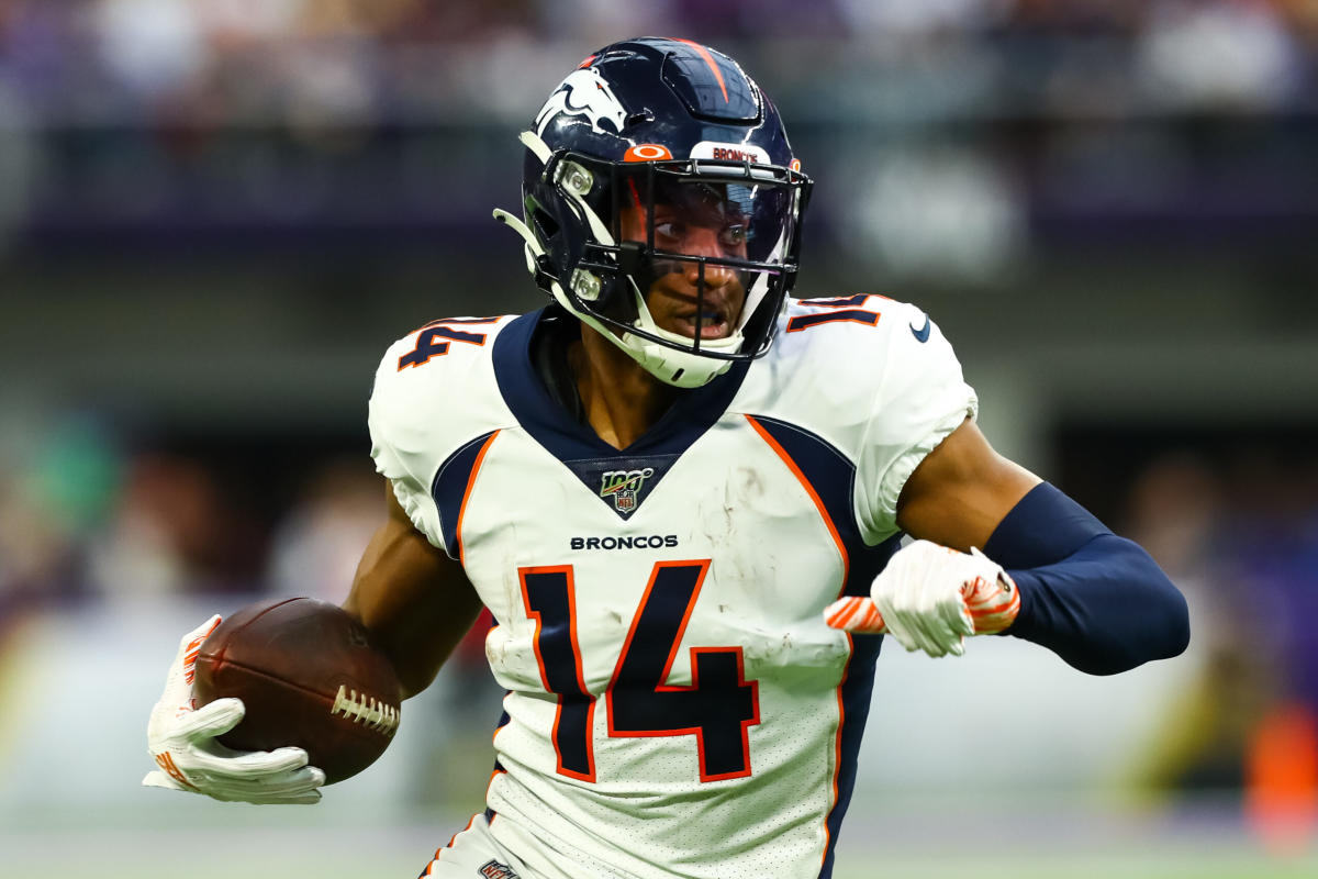 Broncos agree to terms with WR Courtland Sutton on four-year contract  extension