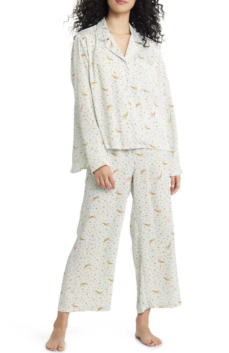 BP. Satin Pajama Set (photo via Nordstrom)