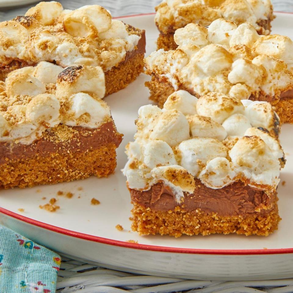 memorial day desserts smores bars