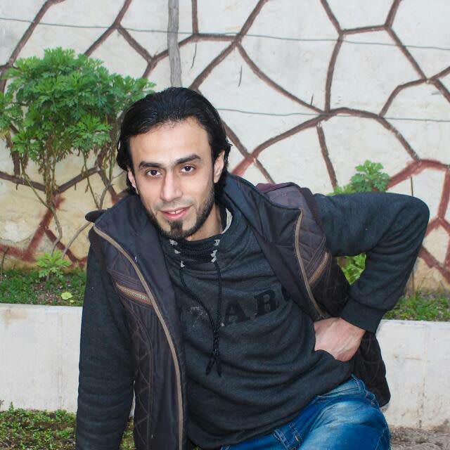 Abdul Rahman Ismael Yassin, a reporter for the pro-opposition Hammouriyeh Media Office, was killed in Hammouriyeh, Syria, on Feb. 20, 2018. (Photo: Hammouriyeh Media Office)