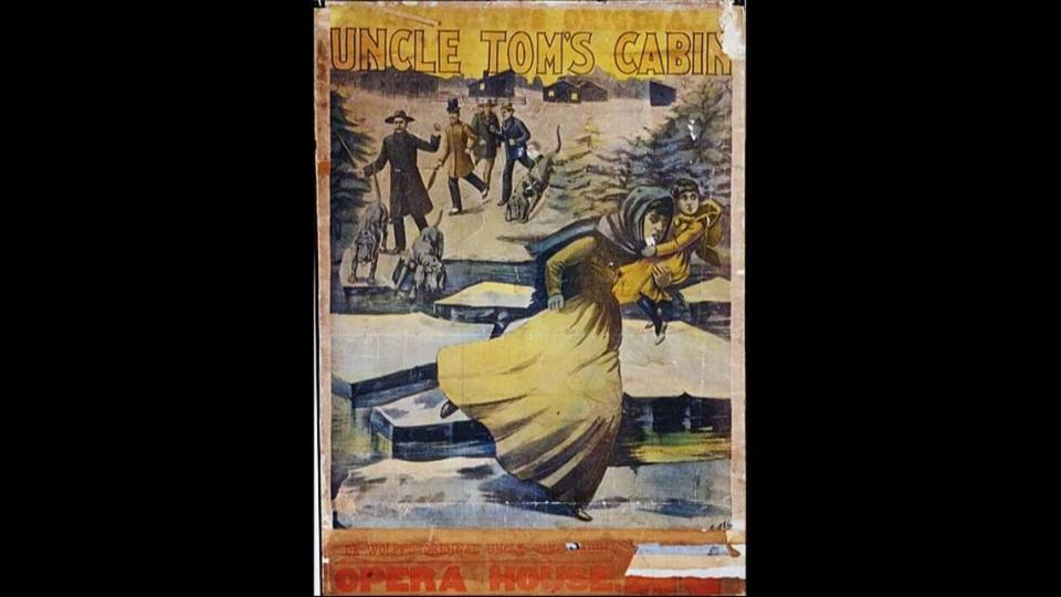 This poster may have been used to promote the production of Uncle Tom’s Cabin at the Louisville Opera House. (Courtesy of Kentucky Historical Society Collections)