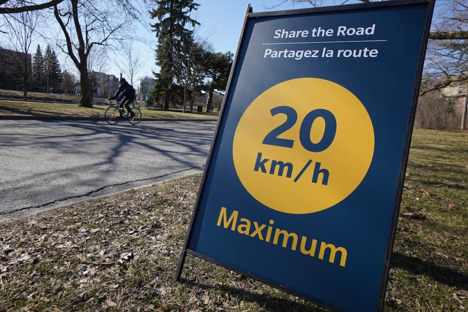 Queen Elizabeth Driveway first turned from a road for vehicles to a wide path for exercise in the spring of 2020. The National Capital Commission is again making this partial change later this month.