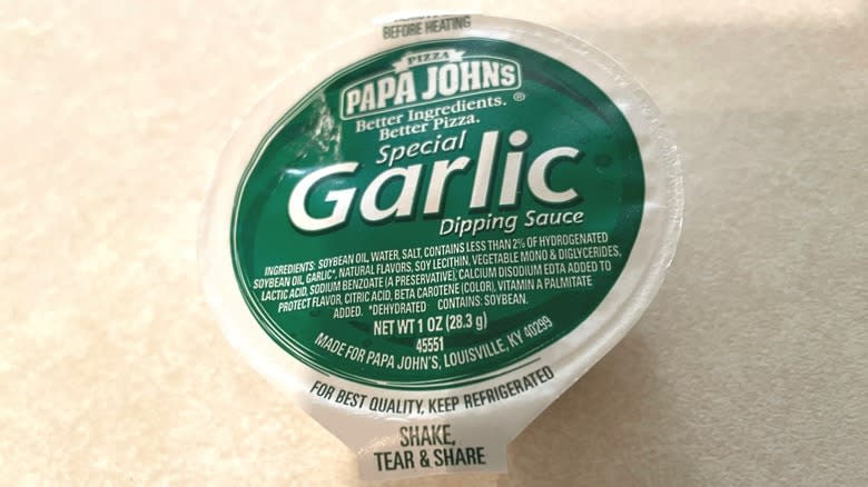 papa johns garlic sauce