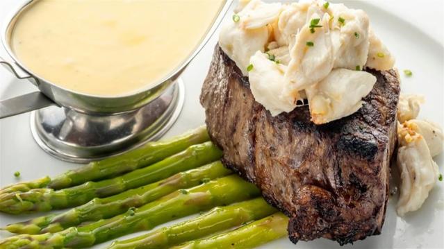 How to make Steak Oscar Style - Surf and Turf! 