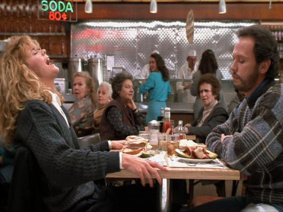 Meg Ryan and Billy Crystal in ‘When Harry Met Sally...’ (Colmbia Picturesu)