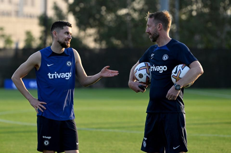 Jorginho has lost his place this season. (Chelsea FC via Getty Images)