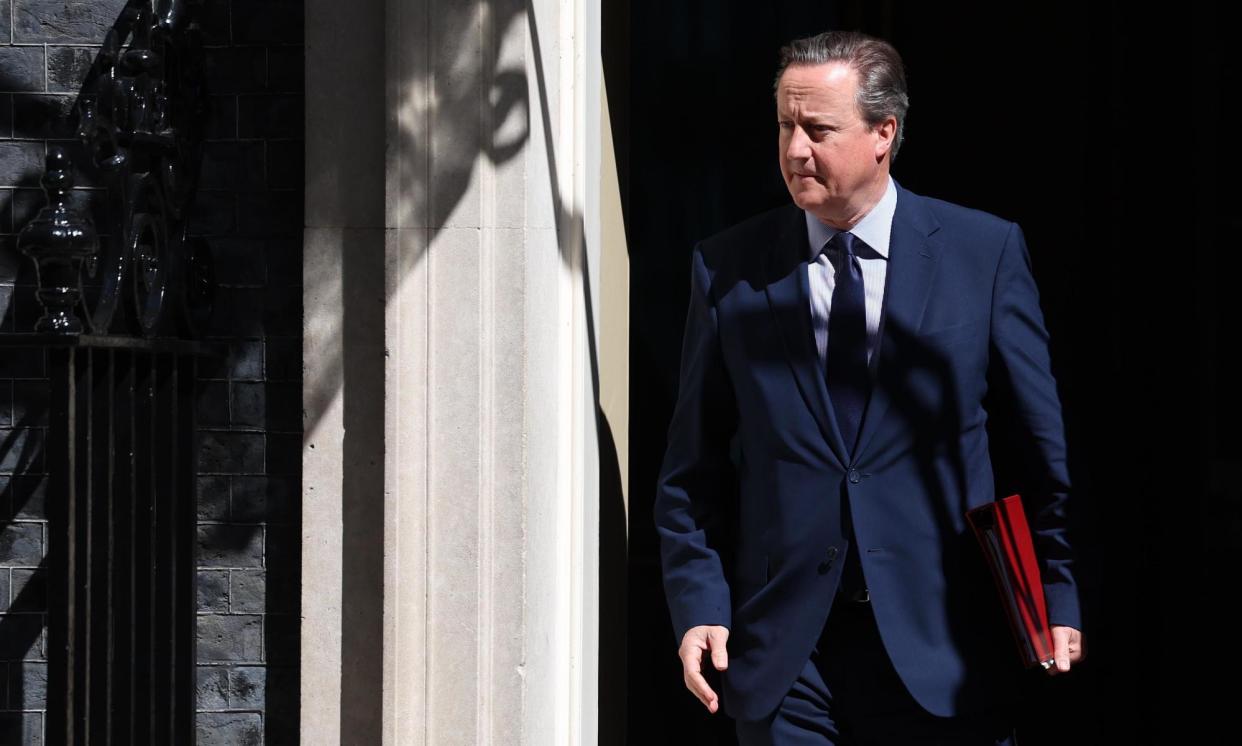 <span>David Cameron will call for the west to be tougher and more assertive to ‘prove our adversaries wrong’.</span><span>Photograph: Neil Hall/EPA</span>
