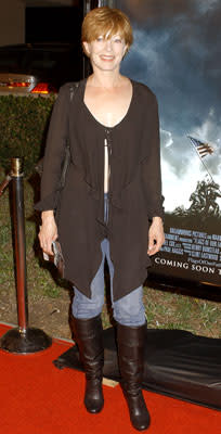 Frances Fisher at the Los Angeles premeire of DreamWorks Pictures' Flags of Our Fathers