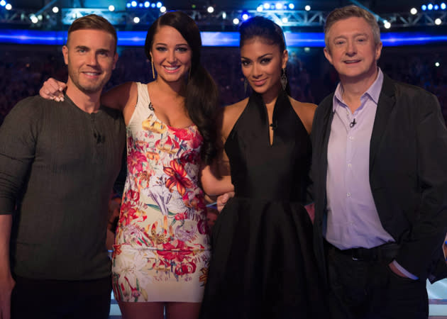 <b>The X Factor (Sat, 8pm, ITV1) </b><br><br> ‘The X Factor’ is back for its ninth year. Judges Gary Barlow, Tulisa and Louis Walsh are joined by Nicole Scherzinger as the show gets on the road with auditions in London, Cardiff and Manchester. Reinvigorated by The Olympics closing ceremony, Mel B joins the panel for the Manchester leg and takes on Simon’s nasty’ role. The twist this year is that the show will allow aspiring stars who already have a management deal. Don’t worry: there are still plenty of absolute loons in the opening rounds including a Pink tribute act who threw the microphone at judges in the Cardiff auditions. Gary Barlow will be taking part but has cancelled plans to film his Judges’ House segment aboard so he can be nearer to his family. The traditional feud between the judges has already been stoked up, with Tulisa demanding “When was Westlife’s last number one?” Louis, for his part, has branded Tulisa “a chav in a tracksuit”. Bring it on.