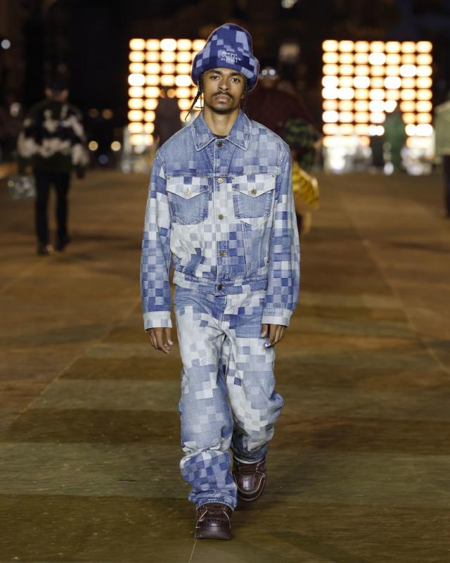 Pharrell Delivers a Pop Culture Moment at Louis Vuitton