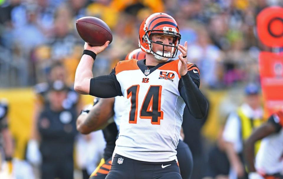 Can Andy Dalton deliver for desperate fantasy owners in Week 8? Yahoo fanalyst Liz Loza digs his matchup.