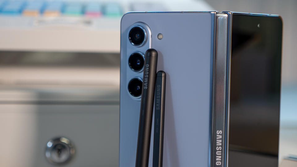 The new slimmer S Pen for the Samsung Galaxy Z Fold 5