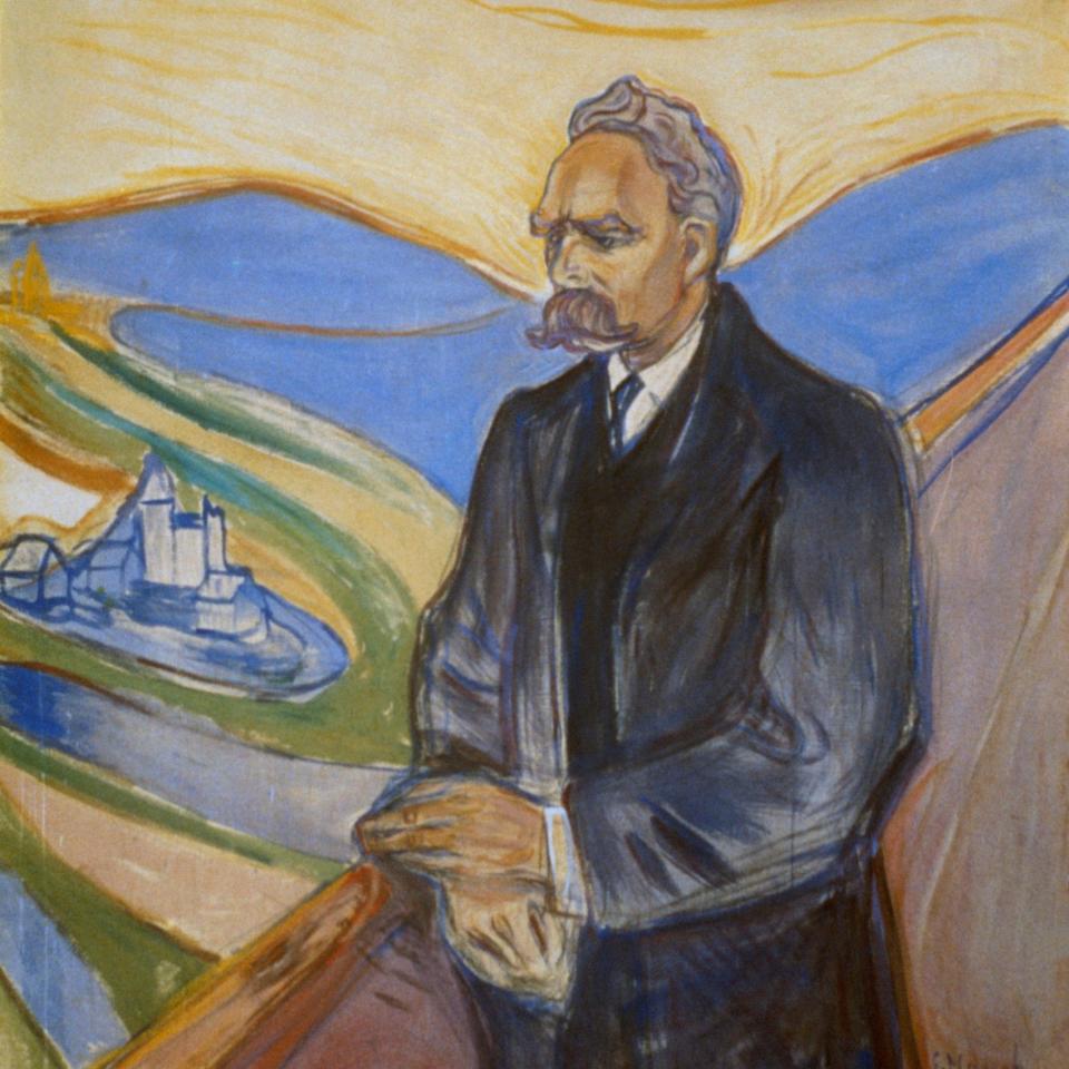 Friedrich Nietzsche (1906, detail) by Edvard Munch - Getty