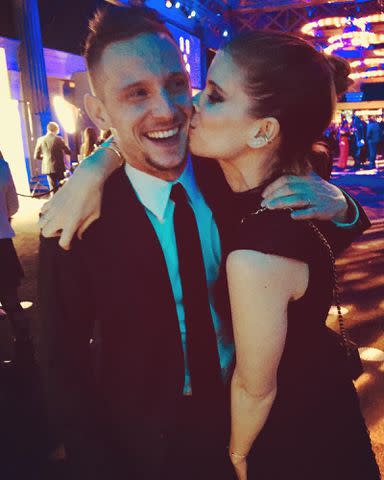 <p>Kate Mara Instagram</p> Kate Mara and Jamie Bell attend an event together.