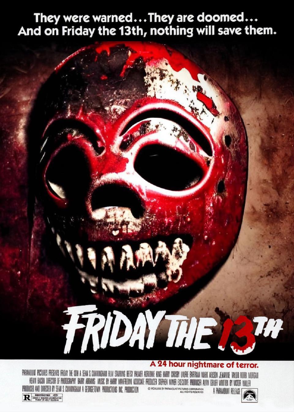 Friday the 13th AI generated poster