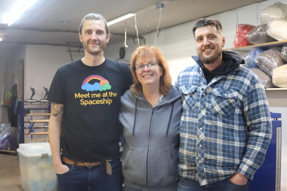 Linda Nobles says after 30 years, it's time for her two sons and nephew to take over the mill manufacturing, while she focuses on her other passion, fossils.