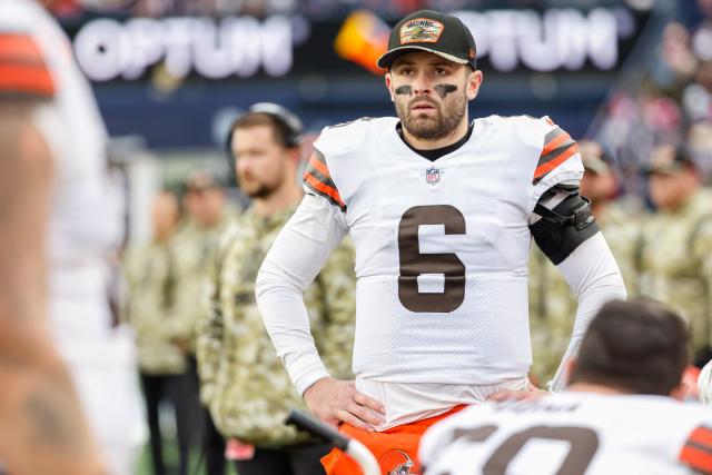 Browns quarterback Baker Mayfield won't face Bengals in Cleveland