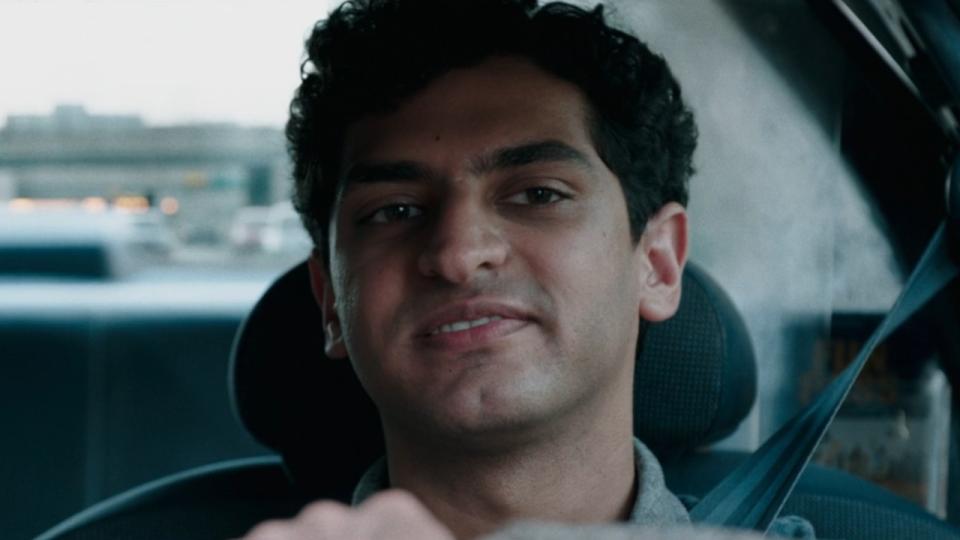 Karan Soni driving a taxi in Deadpool