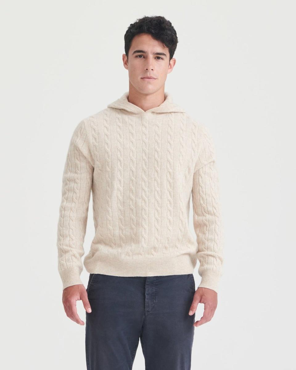 <p><a href="https://go.redirectingat.com?id=74968X1596630&url=https%3A%2F%2Fnaadam.co%2Fproducts%2Fcashmere-cable-knit-hoodie&sref=https%3A%2F%2Fwww.menshealth.com%2Fstyle%2Fg41993573%2Fcable-knit-sweaters-men%2F" rel="nofollow noopener" target="_blank" data-ylk="slk:Shop Now;elm:context_link;itc:0;sec:content-canvas" class="link ">Shop Now</a></p><p>Cashmere Cable Knit Hoodie</p><p>naadam.co</p><p>$275.00</p>