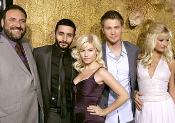 Producer Joel Silver , director Jaume Collet-Serra , Elisha Cuthbert , Chad Michael Murray and Paris Hilton at the Westwood premiere of Warner Bros. Pictures' House of Wax