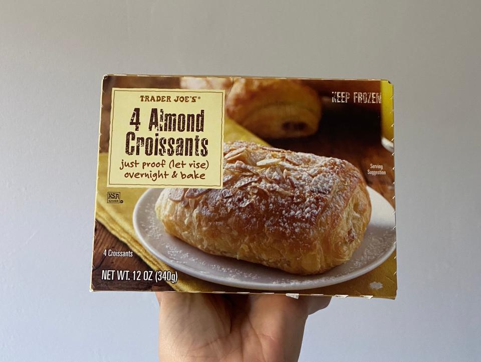 trader joe's almond croissants