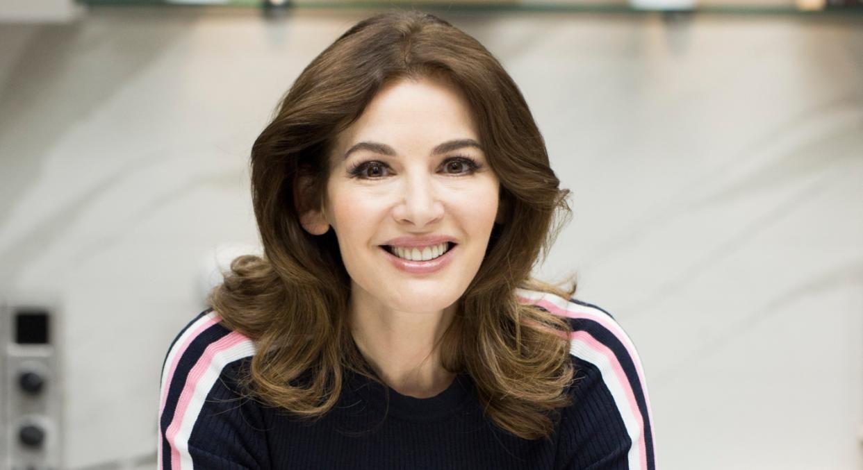 Nigella Lawson in Toronto, Canada in April 2018 (Getty)                                       