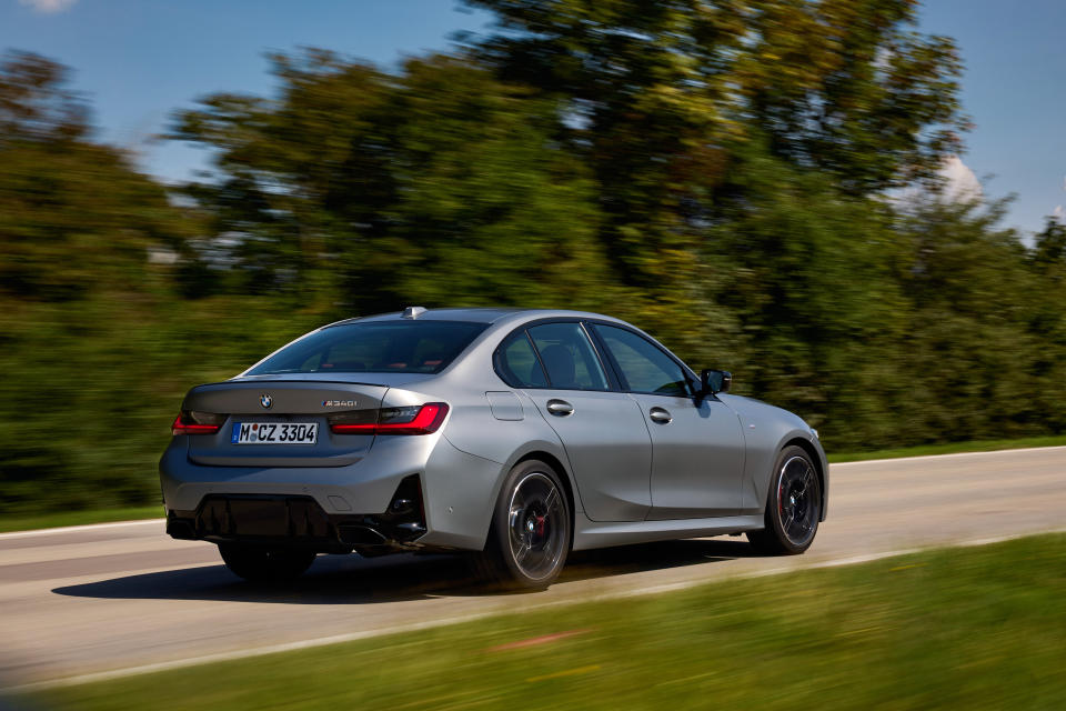 The M340i’s mix of everyday comfort and sportiness makes it an excellent daily driver. (BMW)