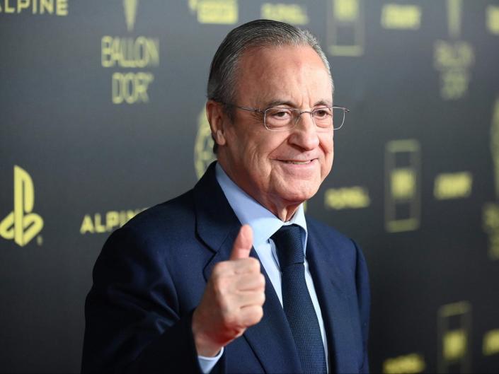 Florentino Perez planned to move the club to a Real Madrid theme park (AFP via Getty Images)