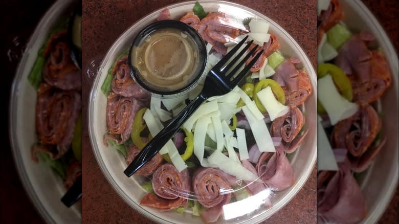 quiznos classic italian salad