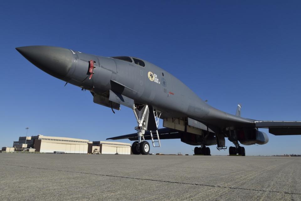 B-1B Lancer bomber US Air Force Dyess Tinker base