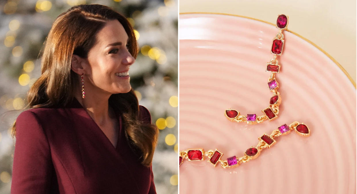 Kate princess of wales earrings 