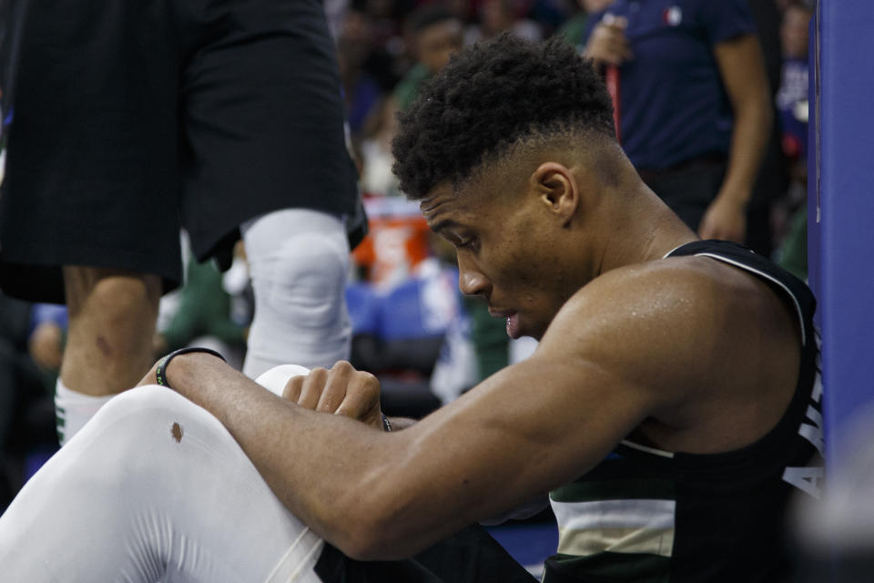 Giannis Antetokounmpo。(AP Photo/Chris Szagola)