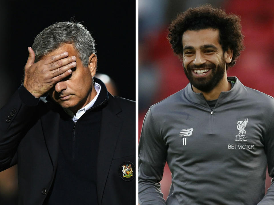 Look away now Manchester United fans: Mo Salah is ahead of the entire United team in one stat