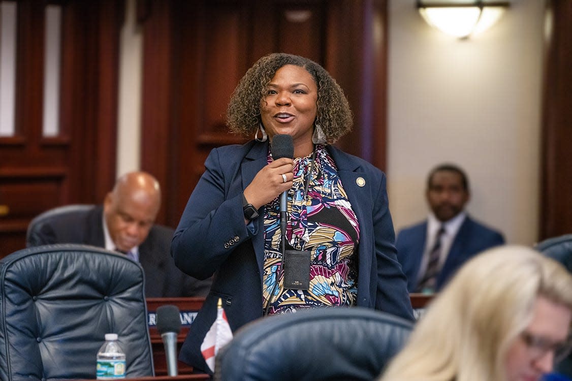 Rep. Lavon Bracy Davis, D-Ocoee, seen on the House floor in an undated file photo.