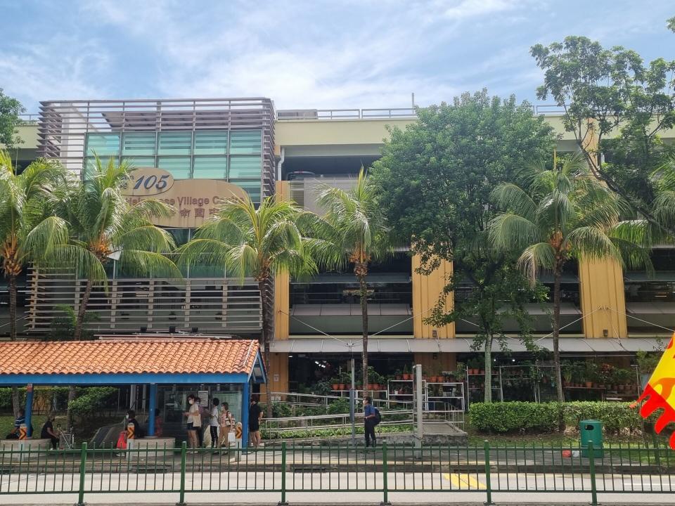 hougang hainanese food village renovation - market front