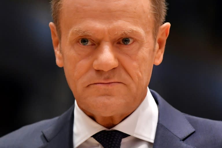 EU chief Donald Tusk warned of rising anti-EU sentiment