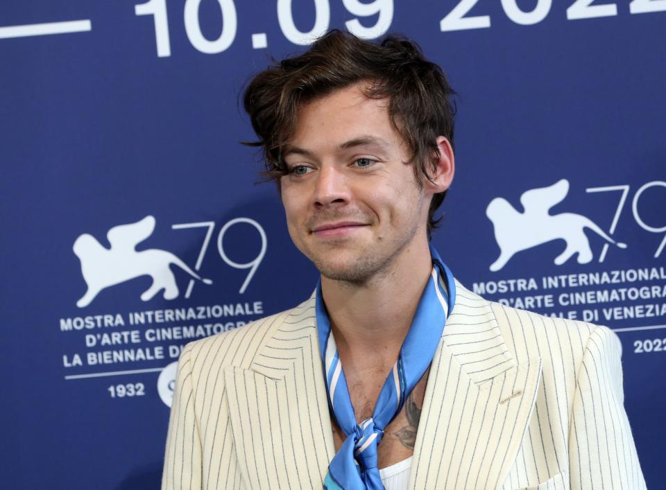 VENICE, ITALY - SEPTEMBER 05: Harry Styles attends the photocall for 