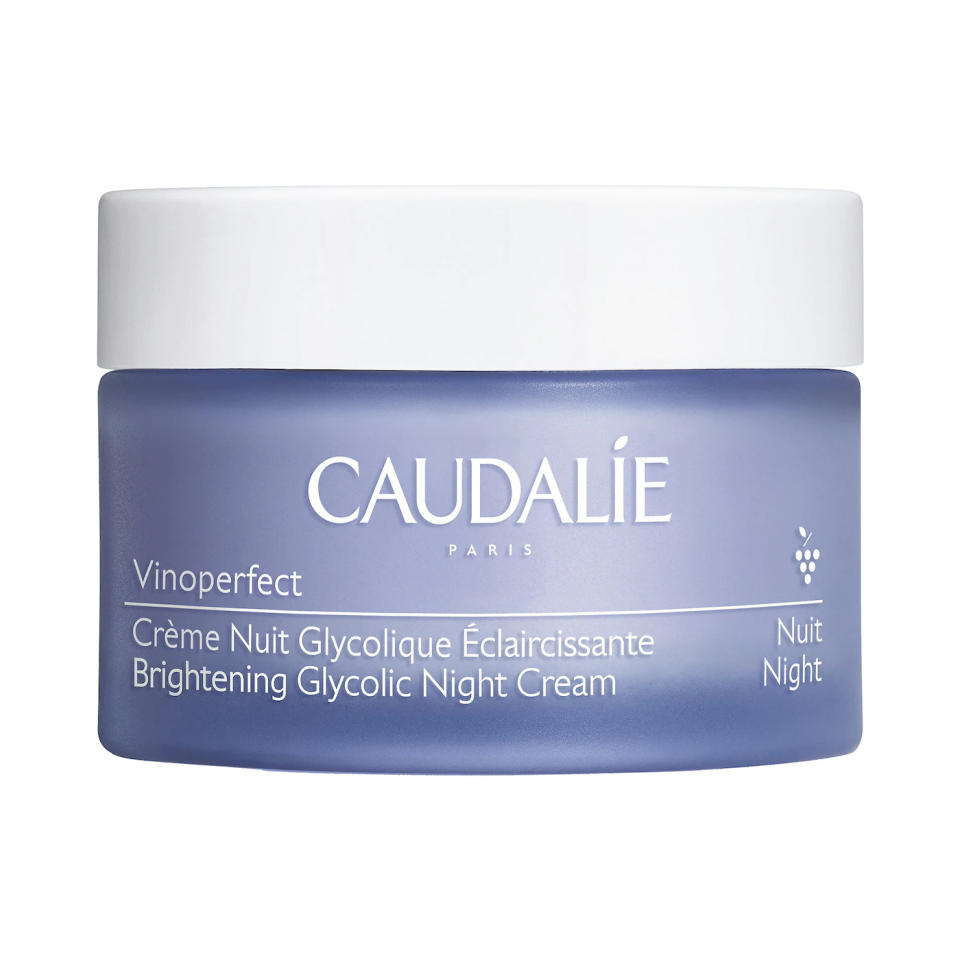 Caudalie Vinoperfect Brightening Glycolic Overnight Cream. Image via Caudalie