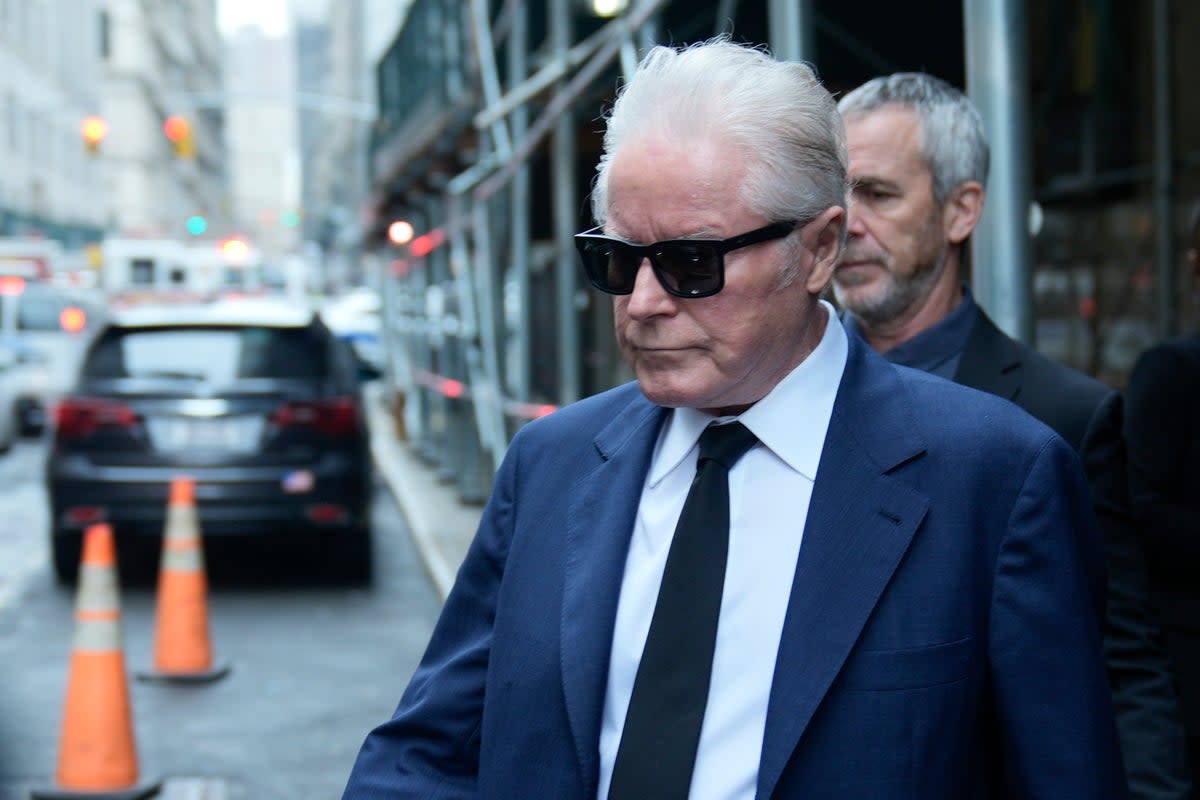 Eagles frontman Don Henley outside court in New York  (Copyright 2024 The Associated Press. All rights reserved.)